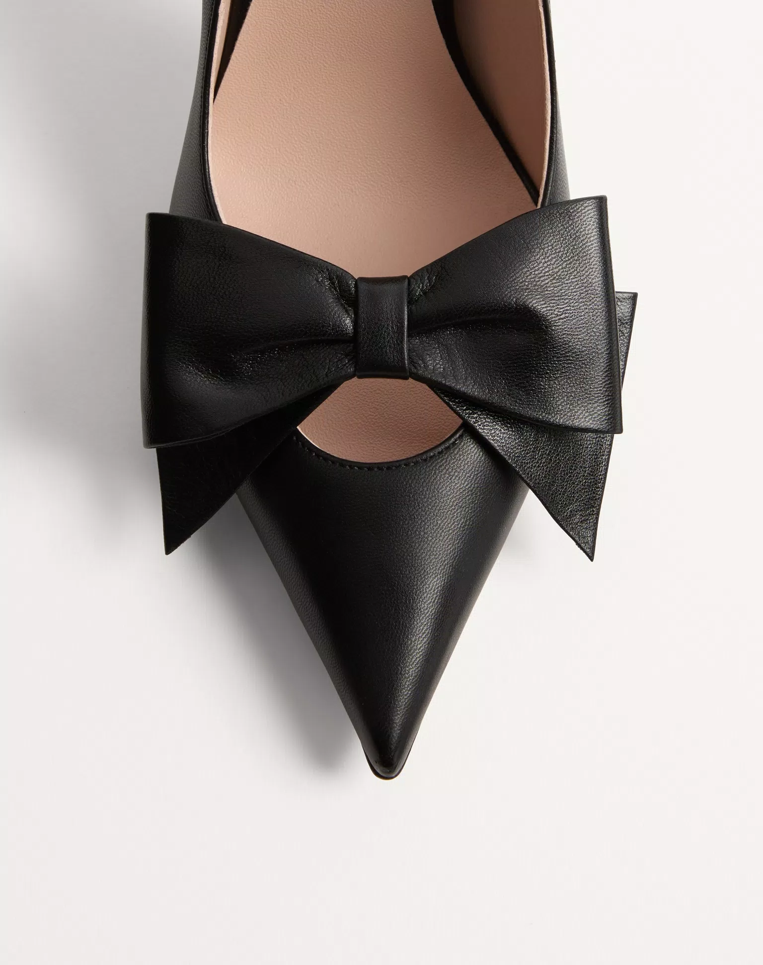 Valentino Bowow Pump In Kidskin 100Mm