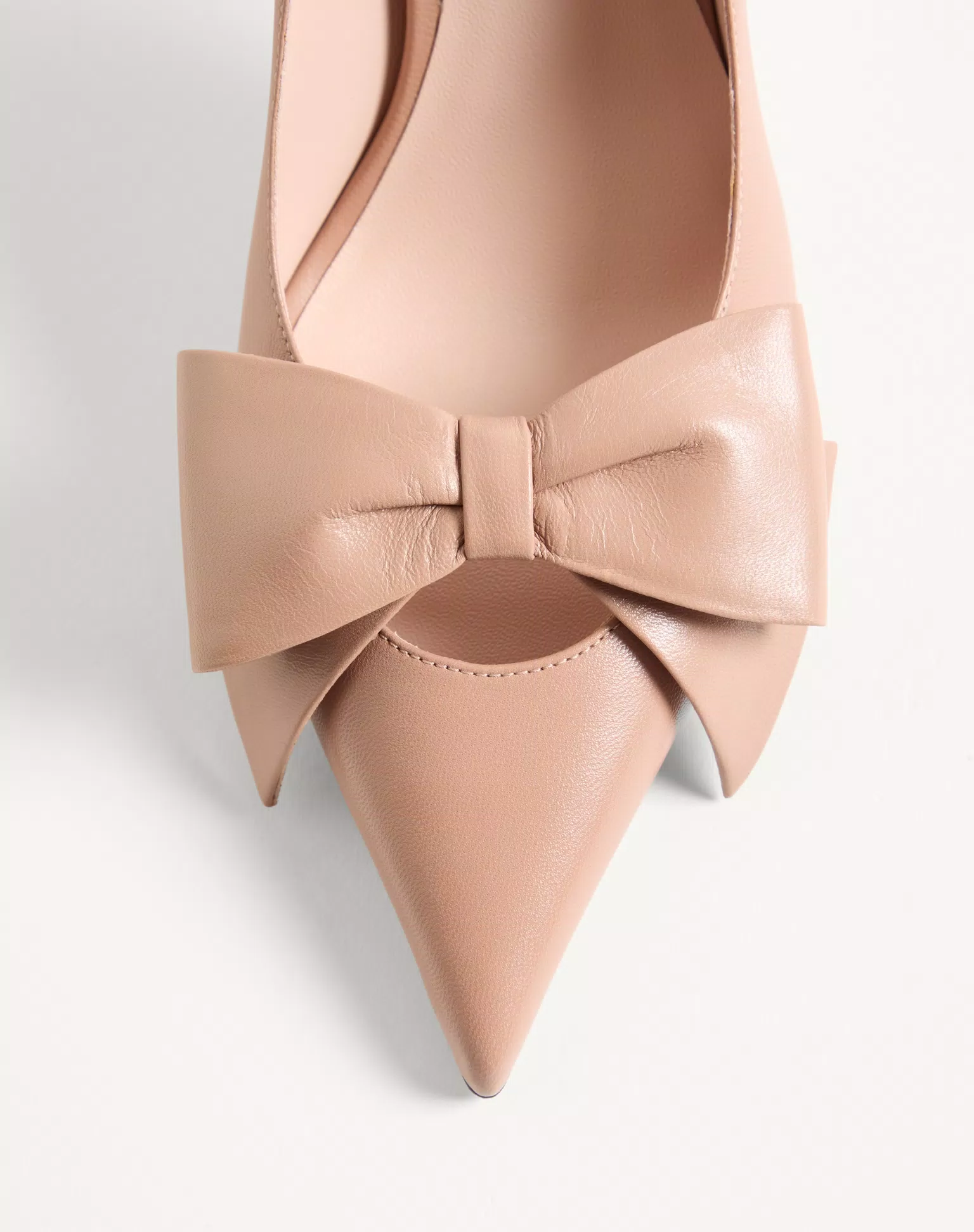 Valentino Bowow Pump In Kidskin 100Mm