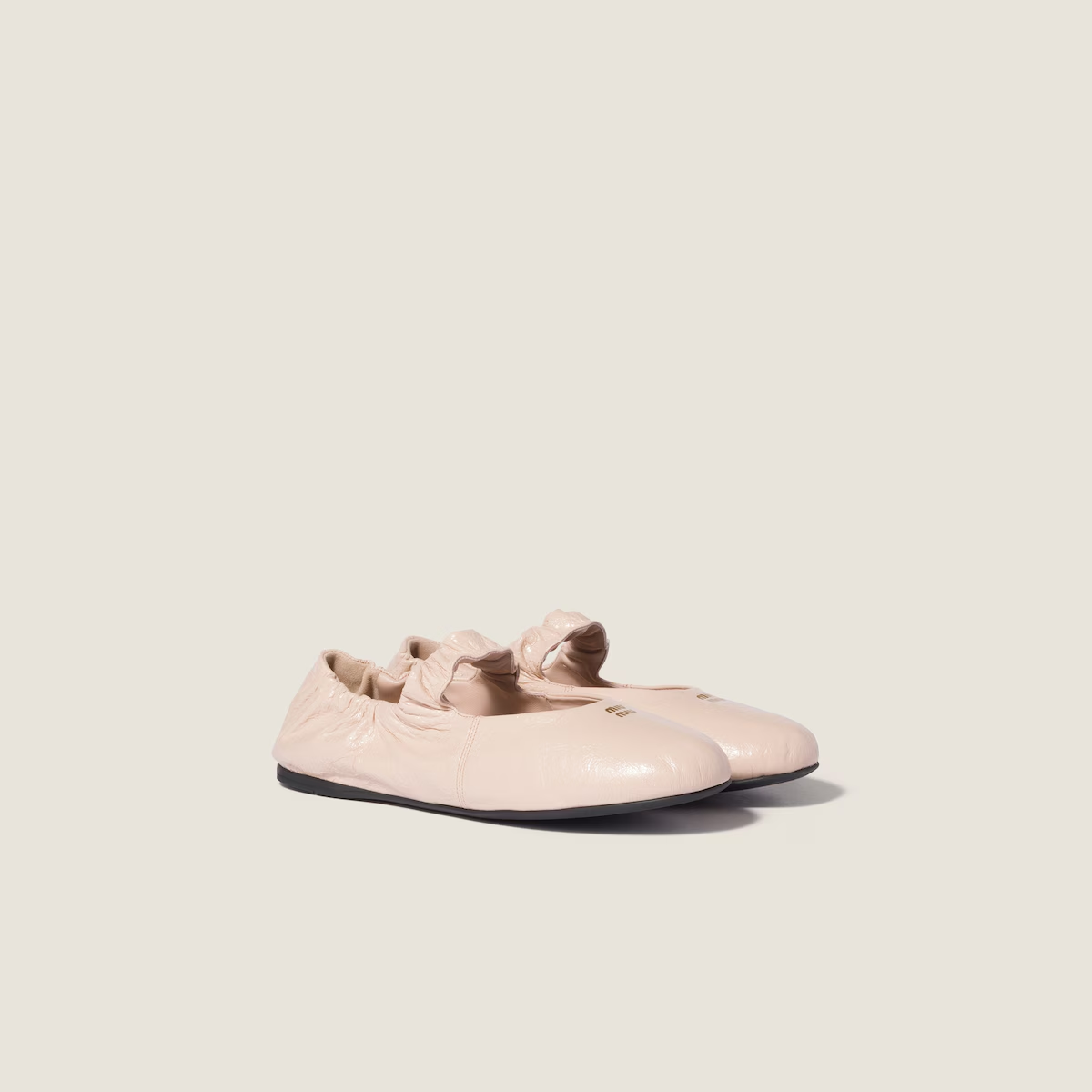 Miu Miu Bailarinas de ante Ruches