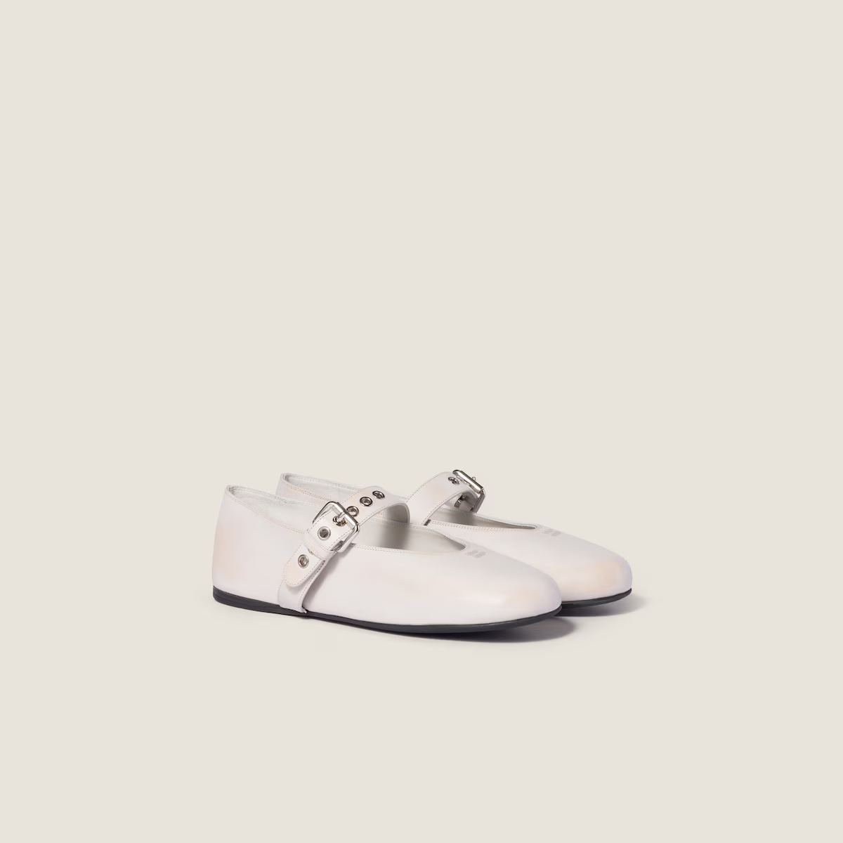 Miu Miu Bailarinas de napa