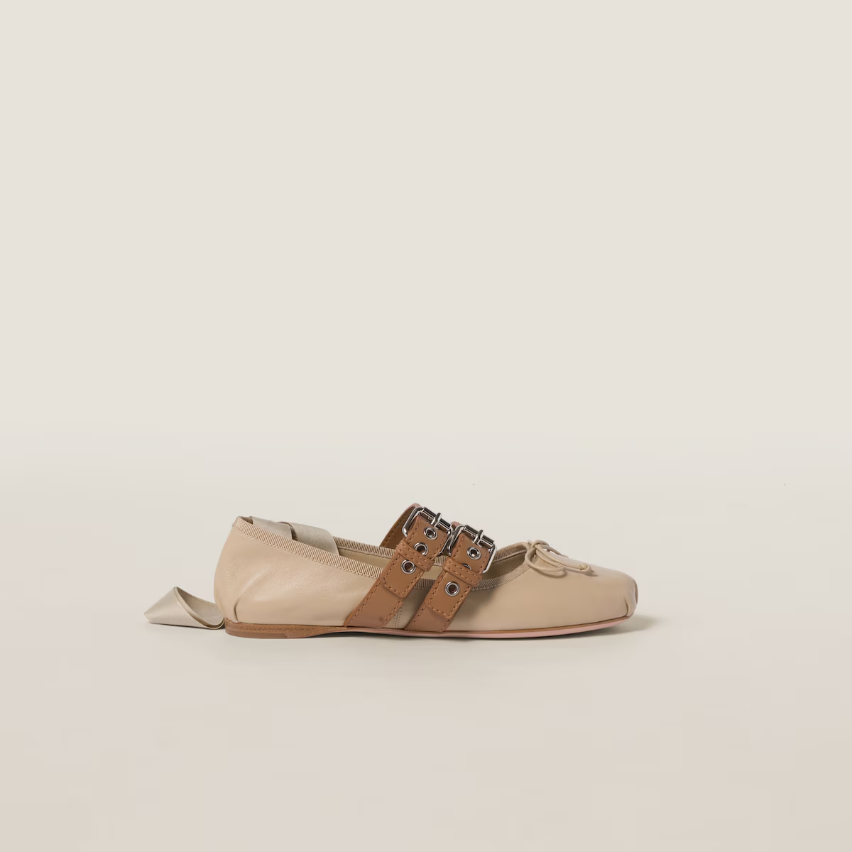 Miu Miu Bailarinas de napa
