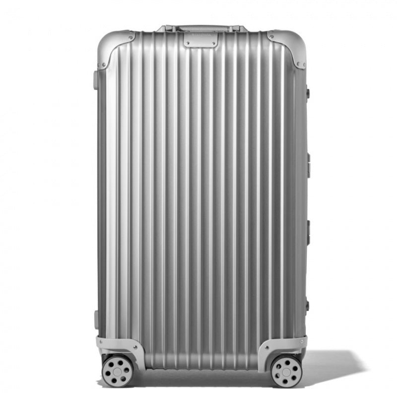 Rimowa Trunk S Aluminum Maleta Silver