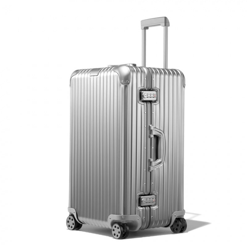 Rimowa Trunk S Aluminum Maleta Silver
