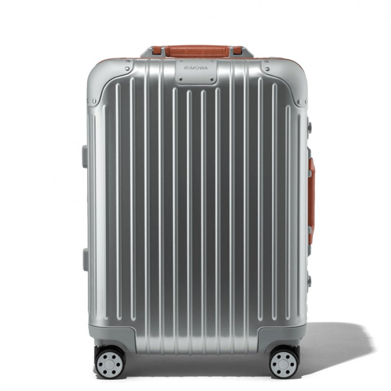 Rimowa Cabin Twist in Silver & Brown Maleta Braun