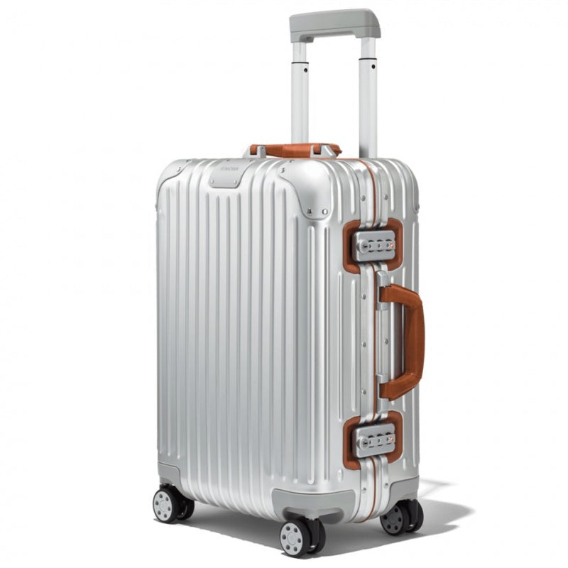 Rimowa Cabin Twist in Silver & Brown Maleta Braun