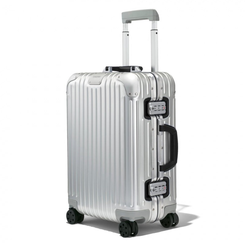 Rimowa Cabin Twist in Silver & Black Maleta Black