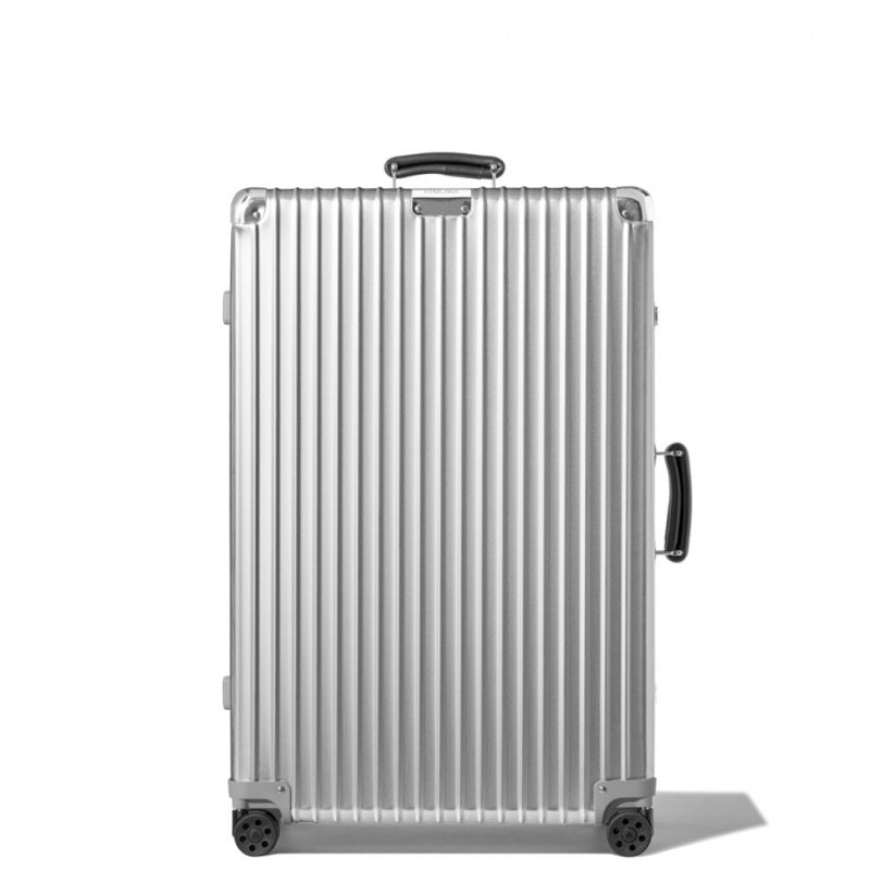 Rimowa Klassische Check-In L Aluminum Maleta Silver