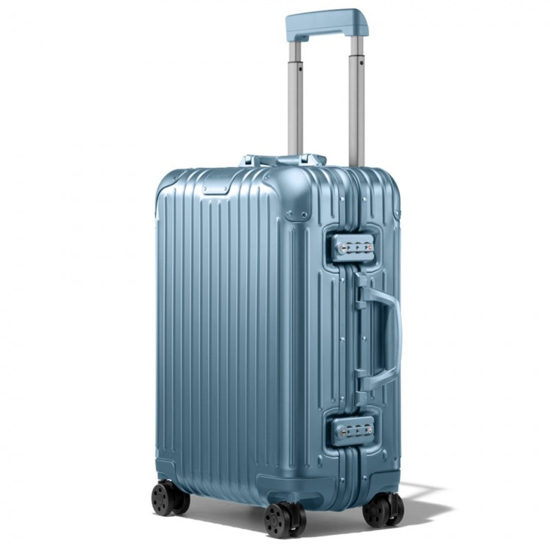 Rimowa Cabin Carry-On Aluminum Maleta Blau