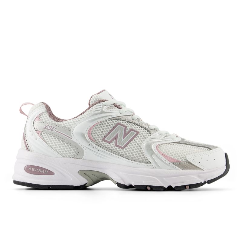 New Balance tenis 530 "White/Silver Metalic/Ice Wine/Mid Century Pin" | MR530SGC