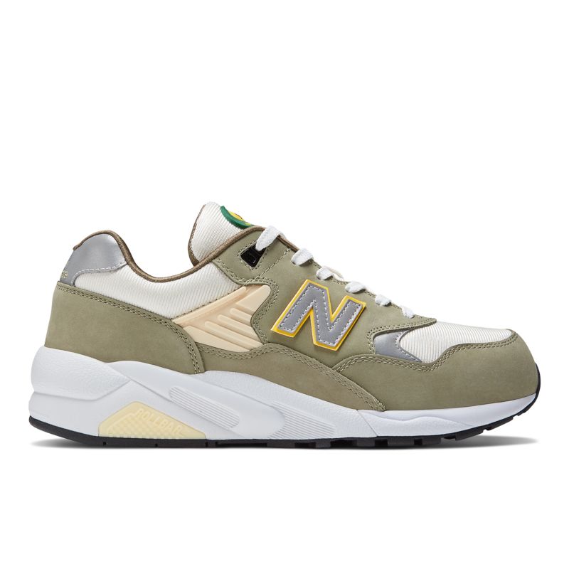New Balance tenis bajos 580 Olive