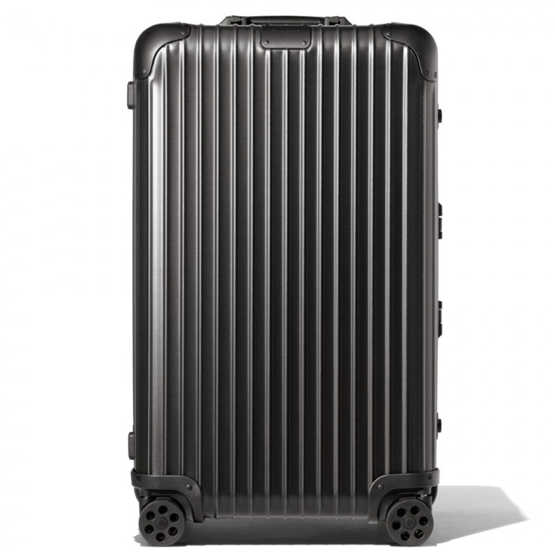 Rimowa Original Trunk Large Aluminum Maleta Black