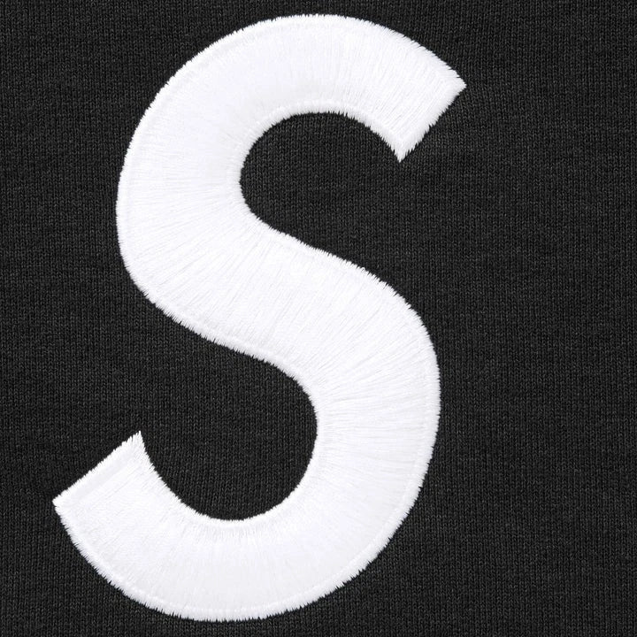 Supreme S Logo Zip Up Hoodie Sweatshirt
