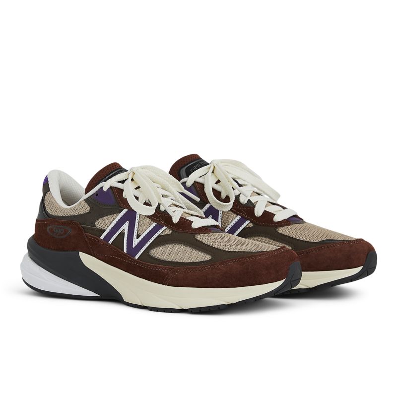 New Balance tenis 990v6 Made in USA - Rich Oak/Cosmic Grape | U990OP6