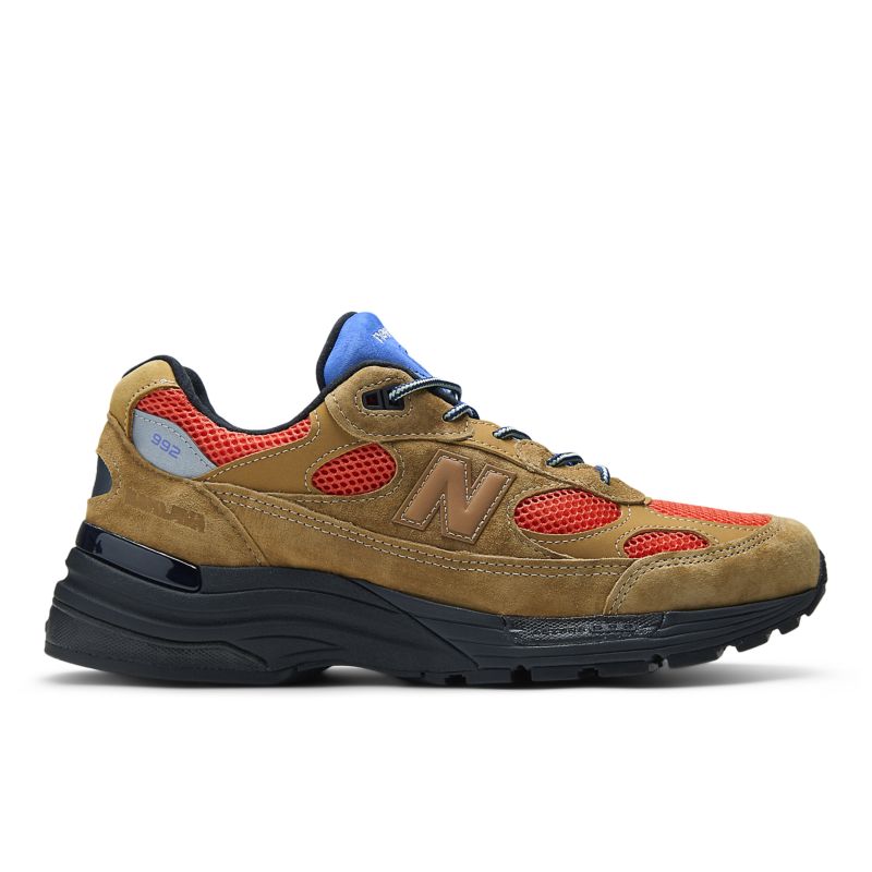 New Balance tenis Made in USA 992 en colaboración con Action Bronson