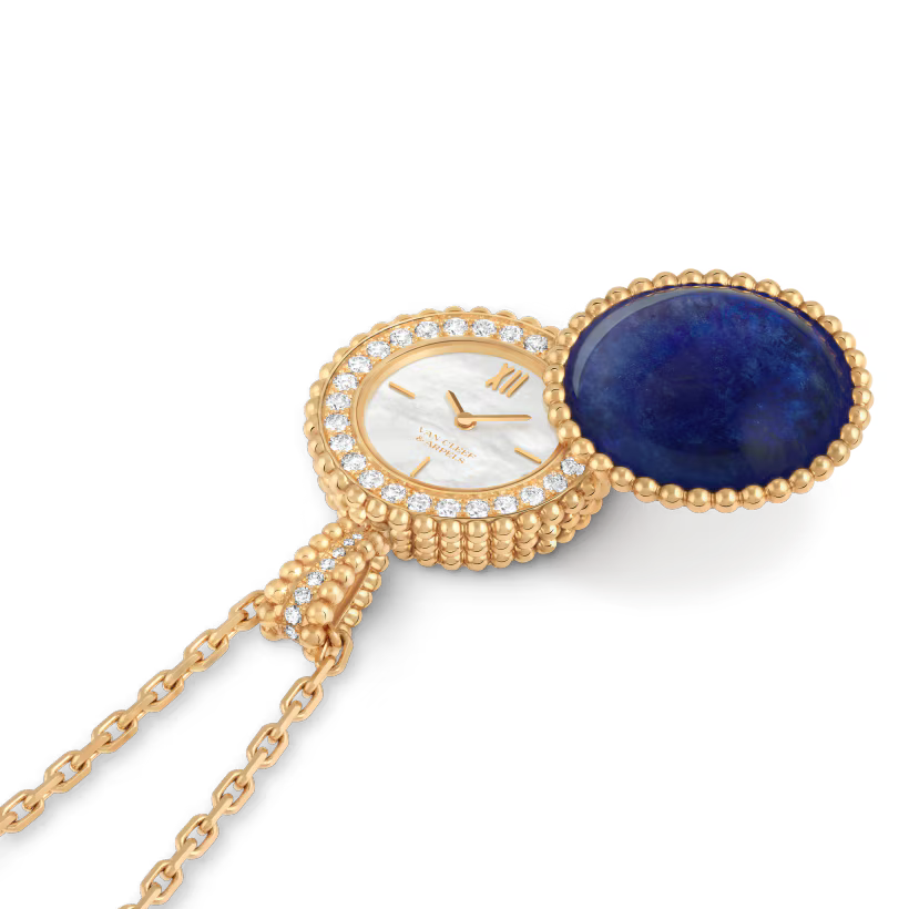 Reloj Van Cleef & Arpels colgante secreto Perlée