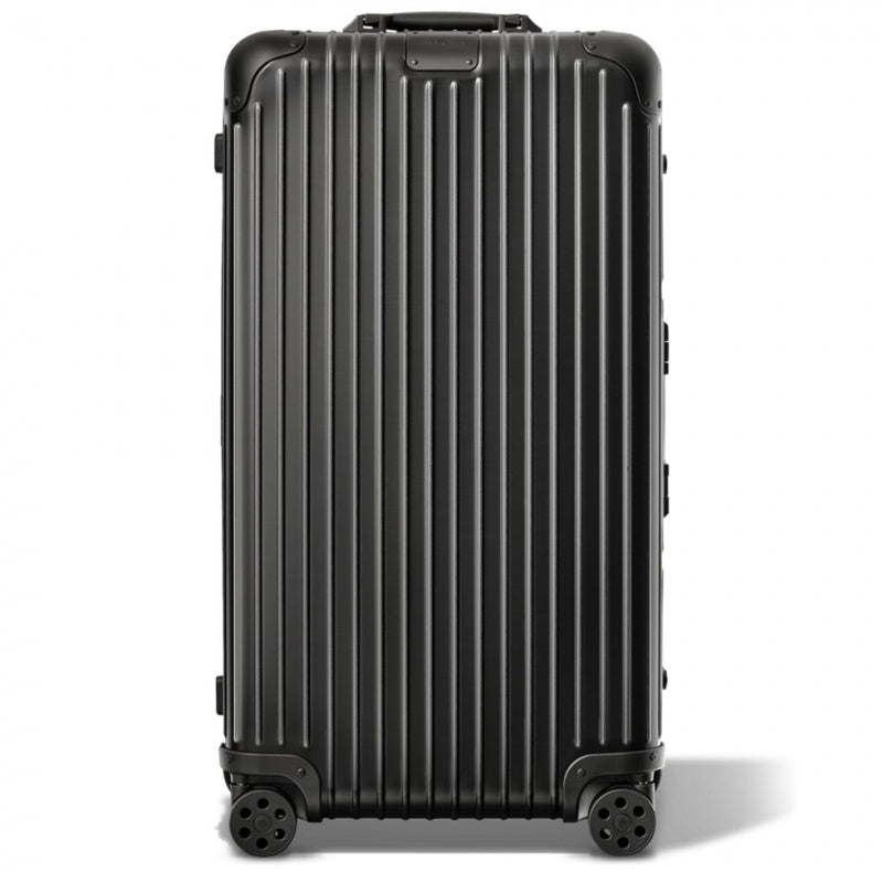 Rimowa Original Trunk Plus Large Aluminium Maleta Black