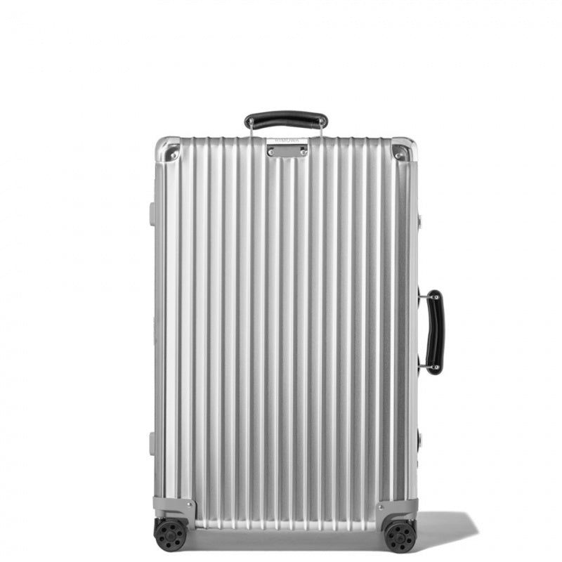 Rimowa Klassische Check-In M Aluminum Maleta Silver