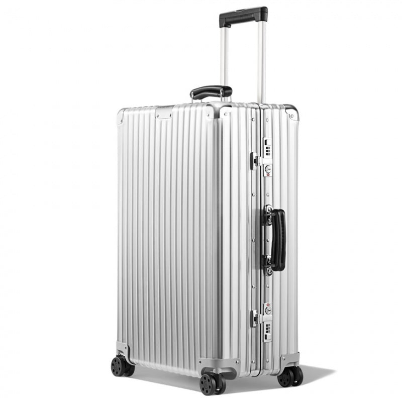 Rimowa Klassische Check-In M Aluminum Maleta Silver