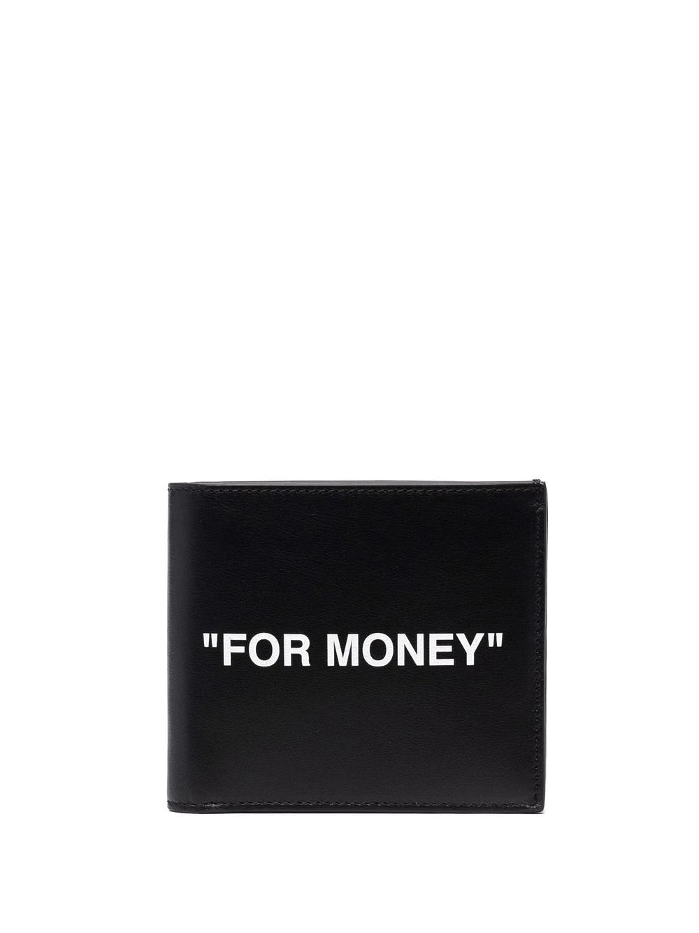 Cartera Off-White plegable estampada
