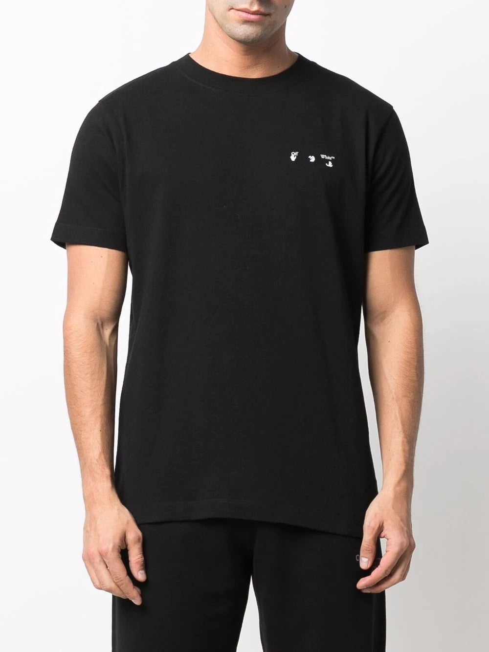 Playera Off-White con estampado Caravaggio