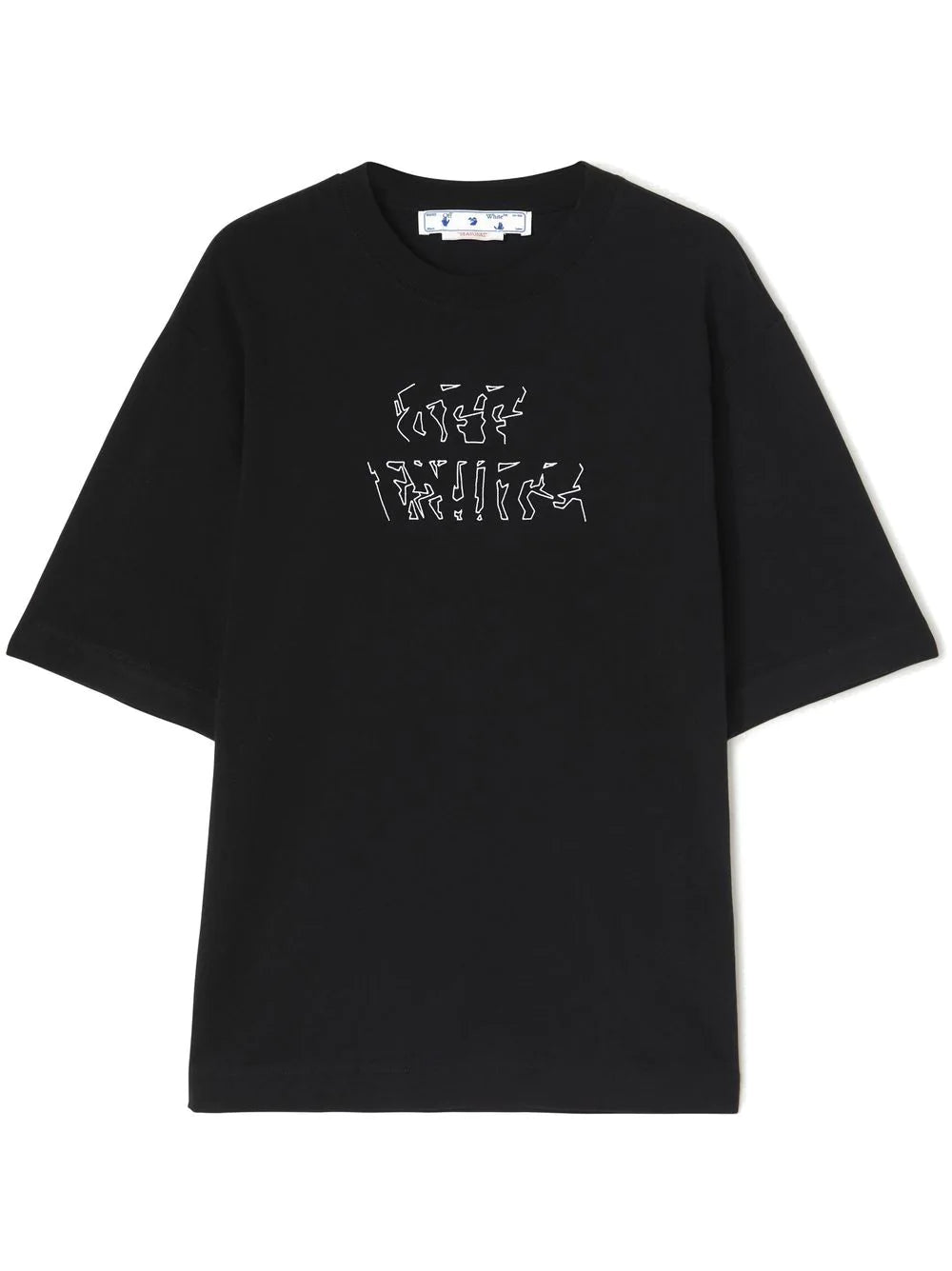 Playera Off-White con estampado Arrow