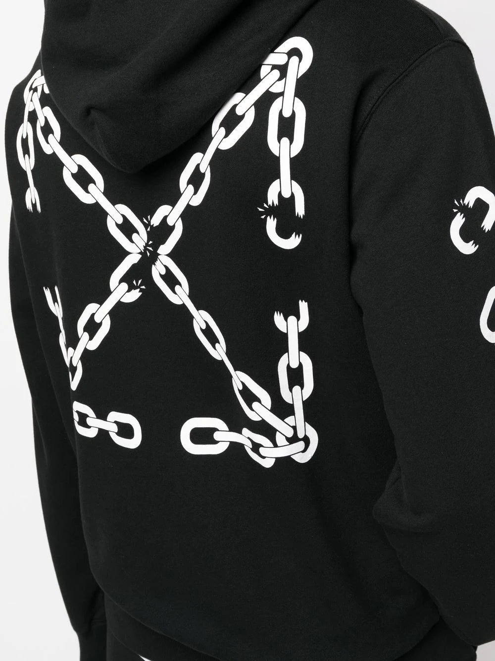 Hoodie Off-White con motivo Arrows