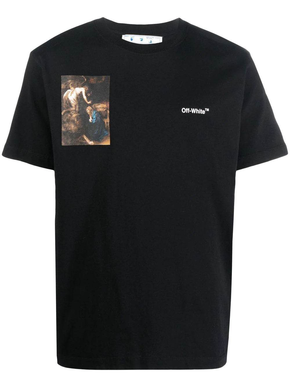 Playera Off-White con estampado Carvaggio Lute