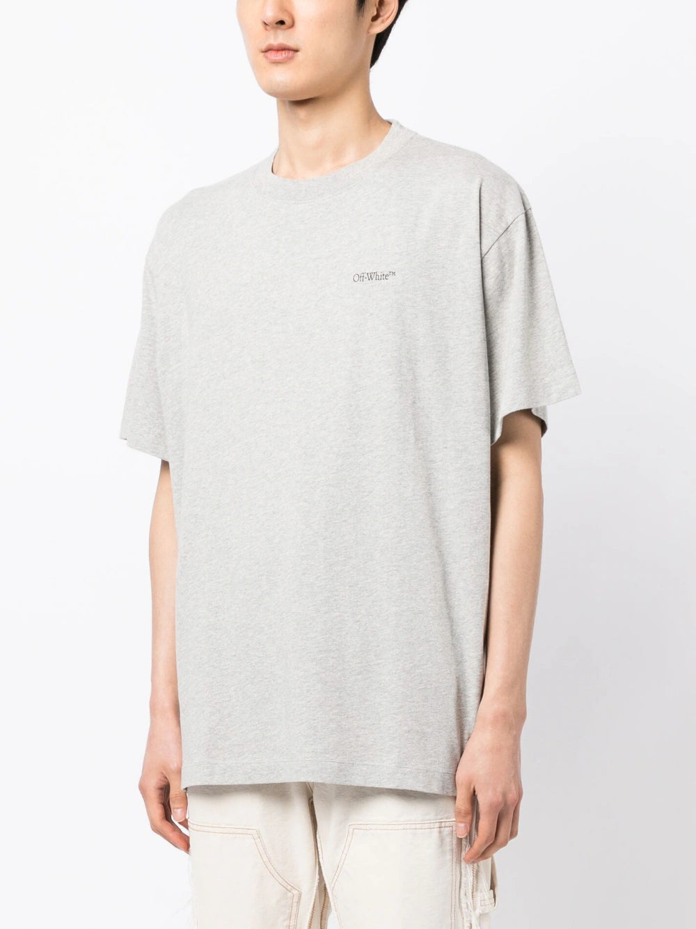 Playera Off-White con estampado Arrow