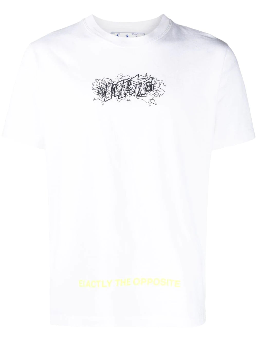 Playera Off-White Gradient Arrows
